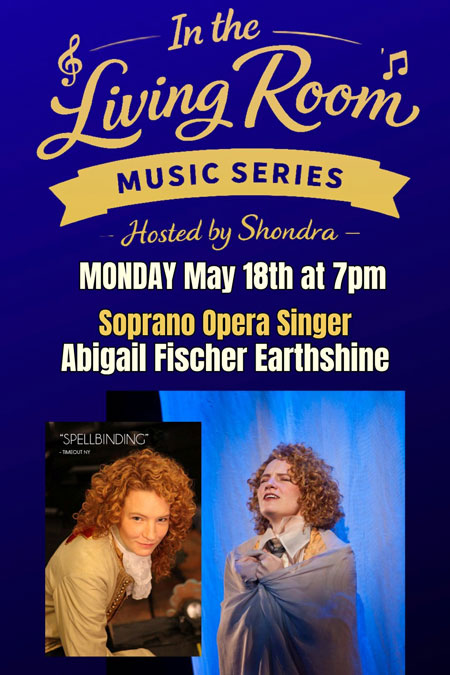 In the Living Room Music Series: <br> Abigail Fischer Earthshine